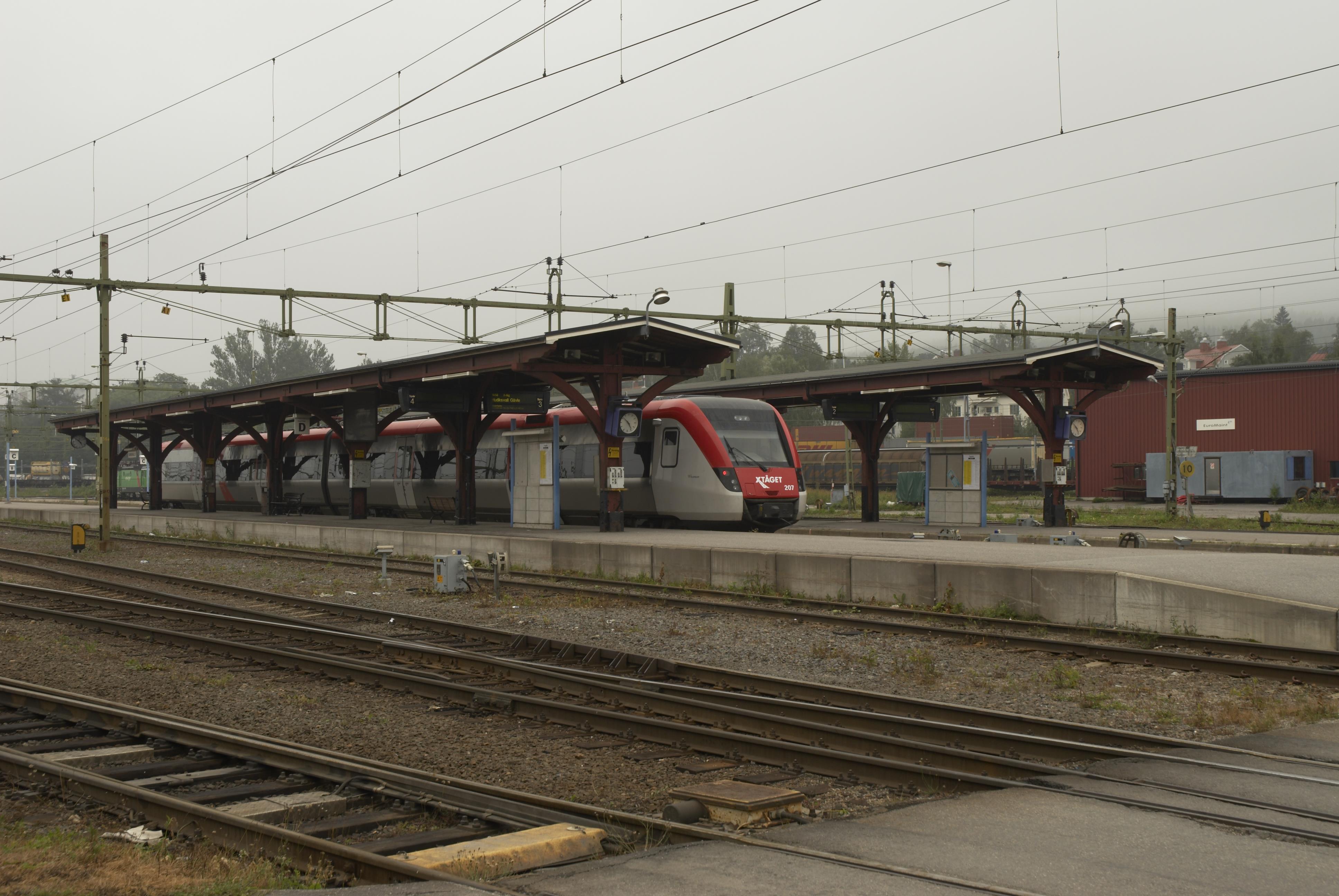 Bengt A Lundberg, Sundsvalls centralstation