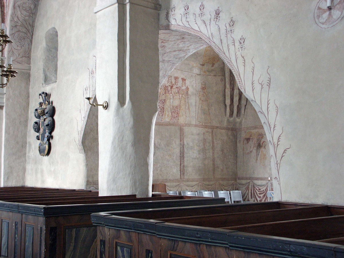 Johan Dellbeck, Interior of the Church of Vaksala, Uppsala 2006