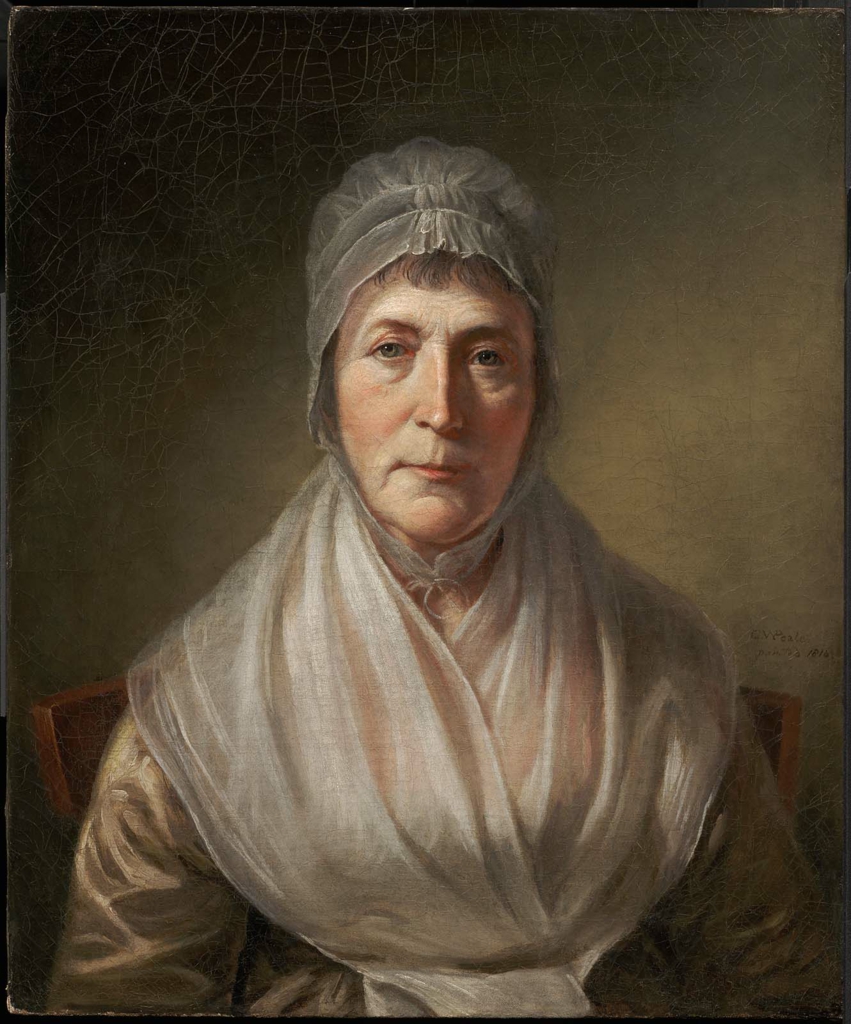 Charles Willson Peale, Mrs. Charles Willson Peale (Hannah Moore)