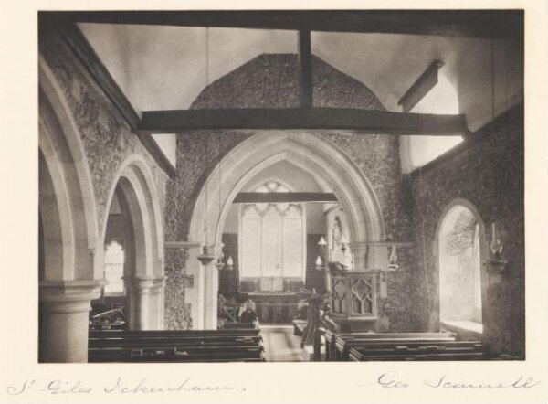 Scamell, George (Mr), National Photographic Record and Survey