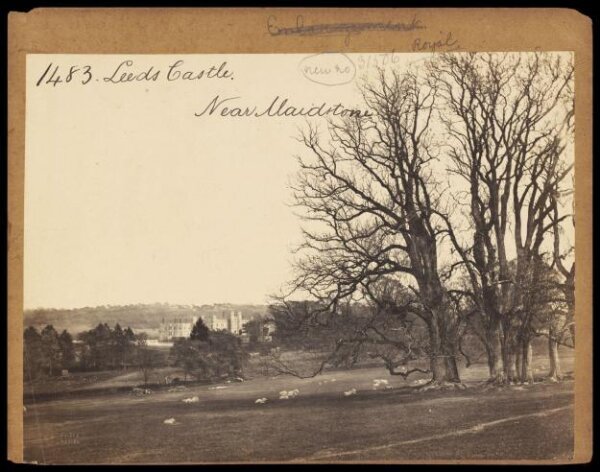 Francis Frith, Leeds Castle.  Near Maidstone