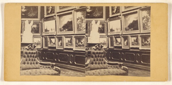Unknown, [View of private residence art gallery]