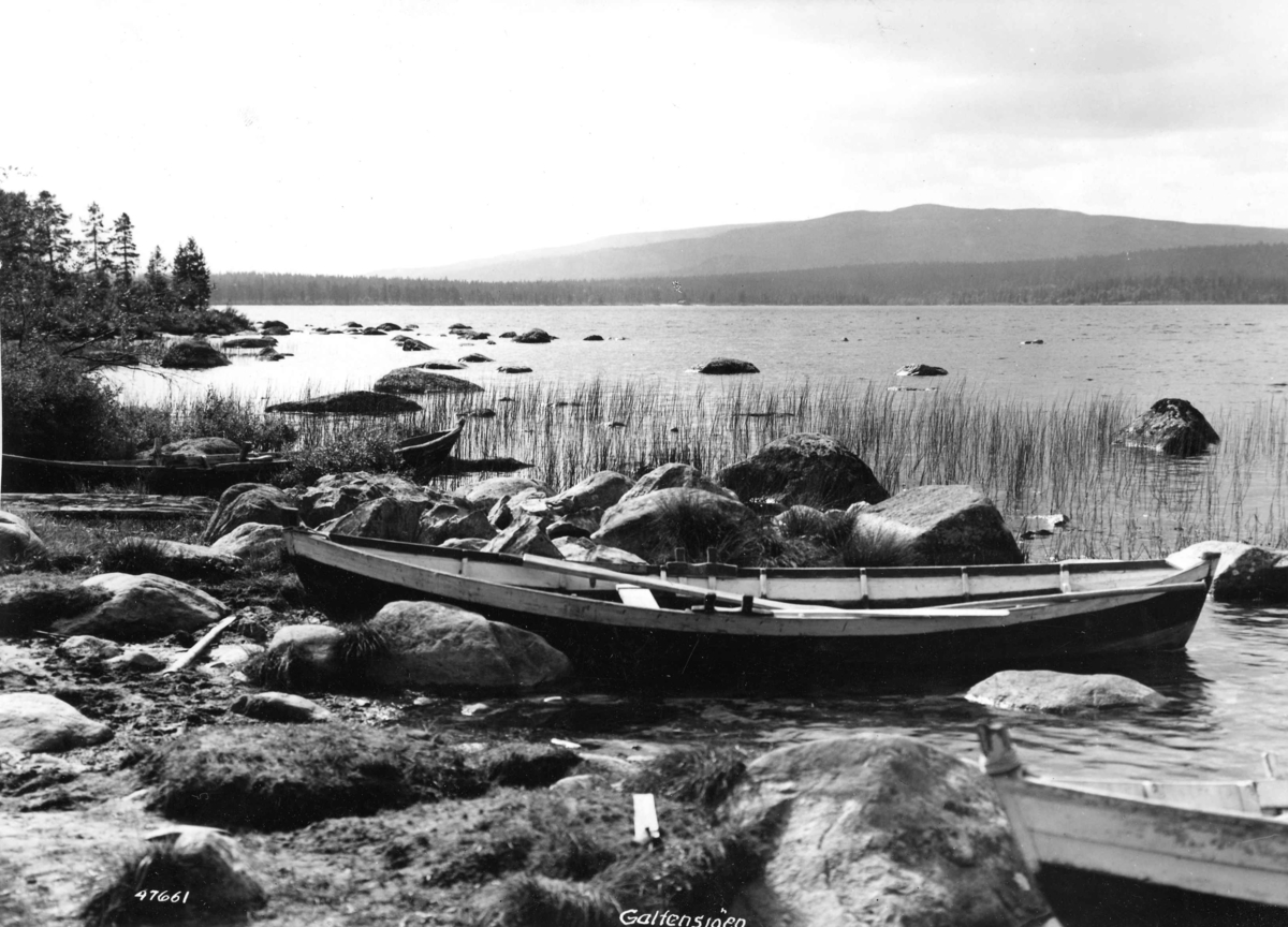 Anders Beer Wilse, Småbåter, Engerdal, Hedmark.