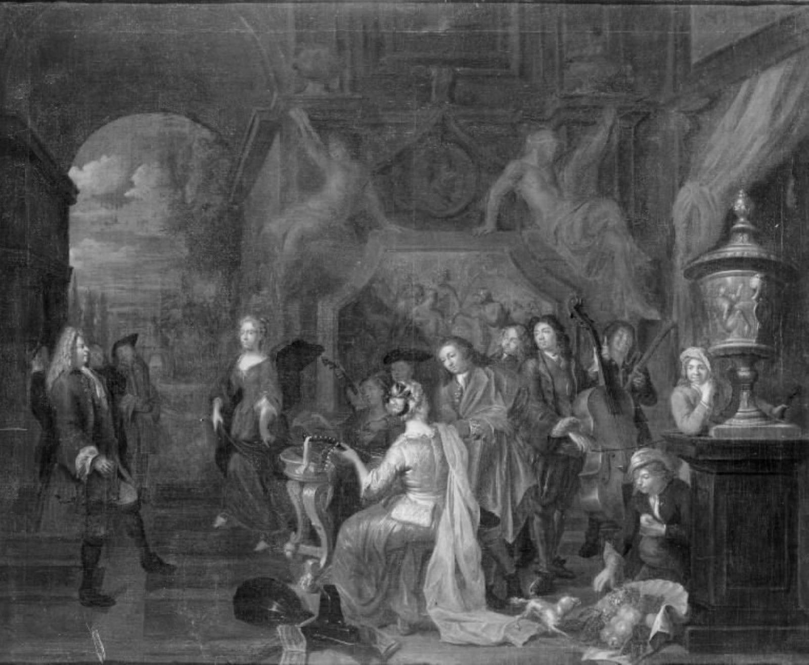 Ignatius van der Beken, Musicerende selskab