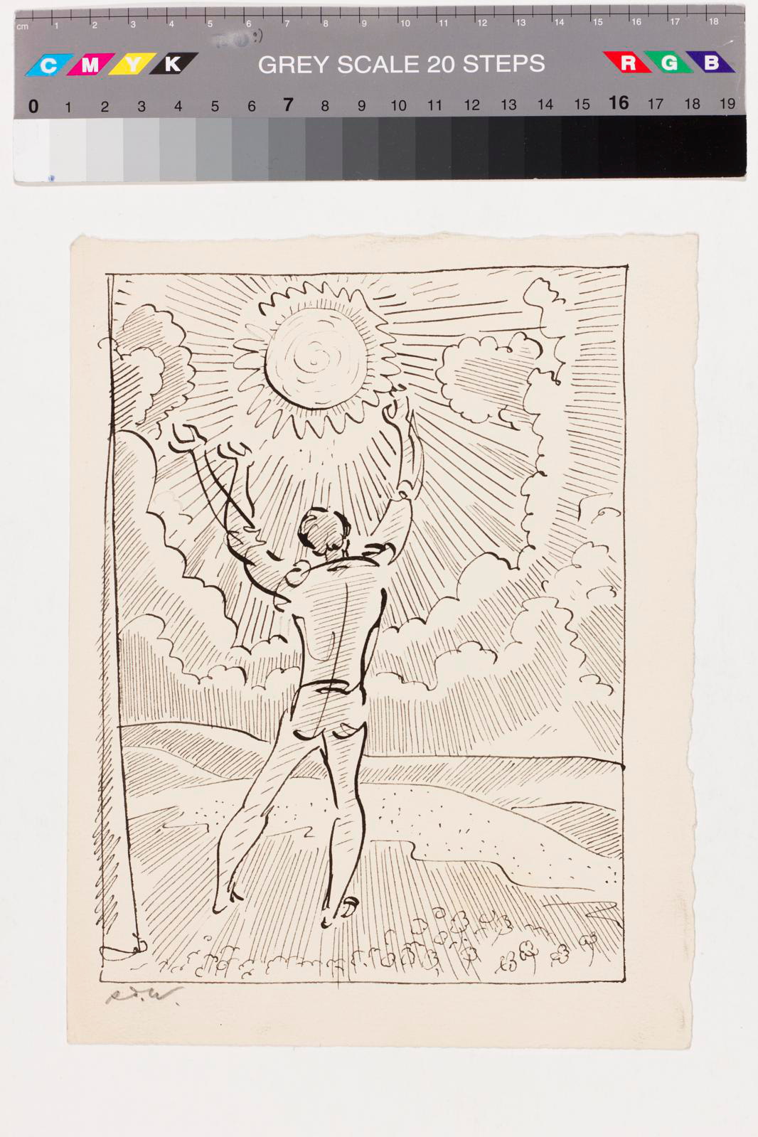 Ado (autor) Vabbe, Man and the Sun