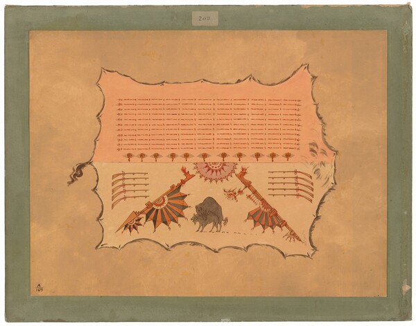 George Catlin, Facsimile of an Omaha Robe