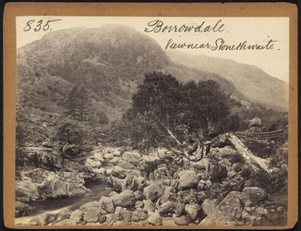 Francis Frith, Borrowdale.  View near Stonethwaite