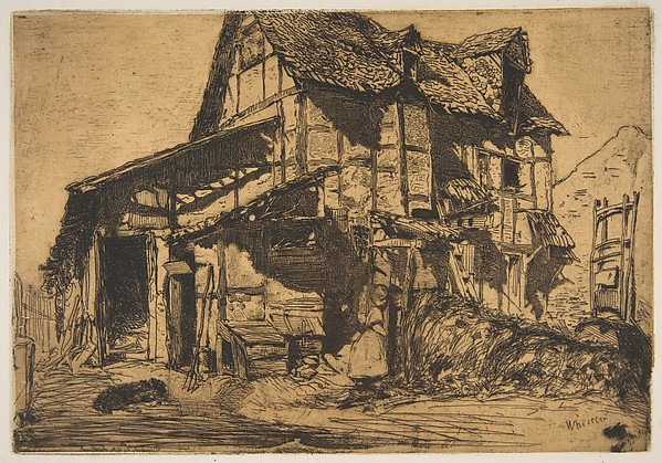 James McNeill Whistler, The Unsafe Tenement (The Old Farm)