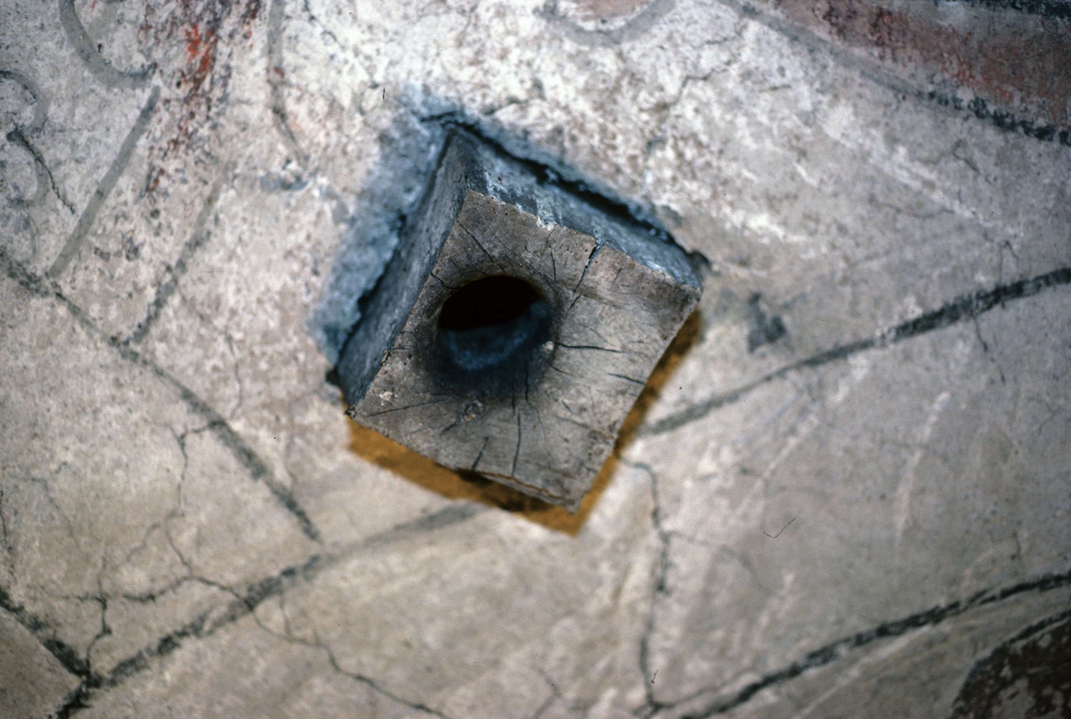 Rune Hammarling, Lime painting in Viksta Church, Viksta parish, Uppland 1986