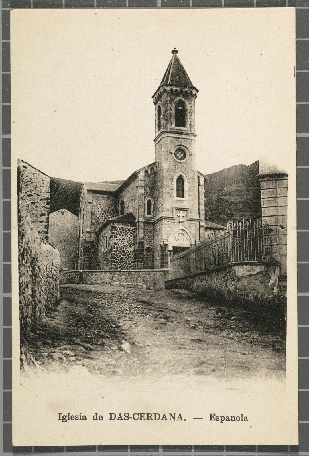 Desconegut, Iglesia de Das-Cerdana. - Espanola