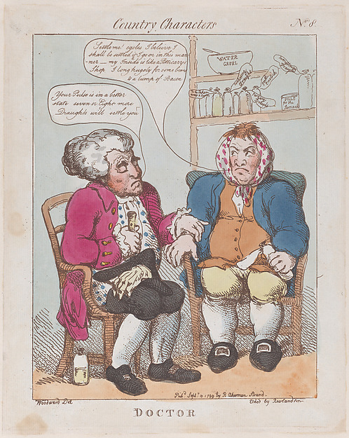 Thomas Rowlandson, Doctor