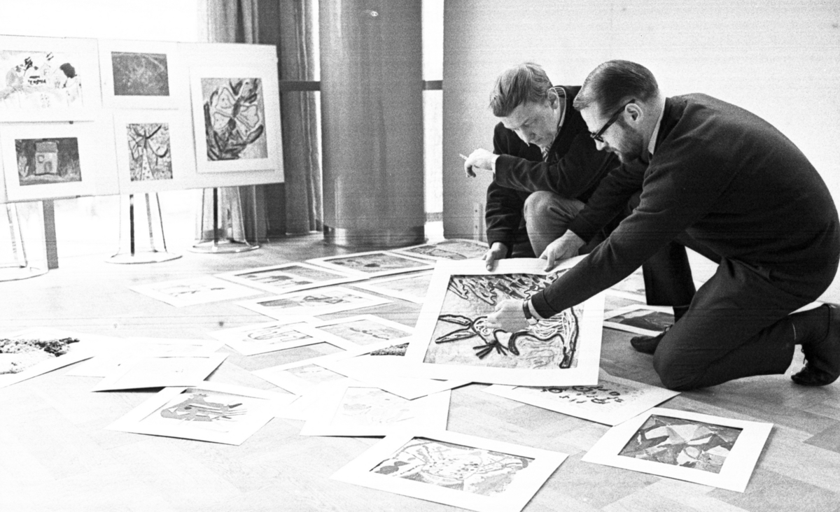Örebro Kuriren, Skolornas vårsalong 27 april 1966