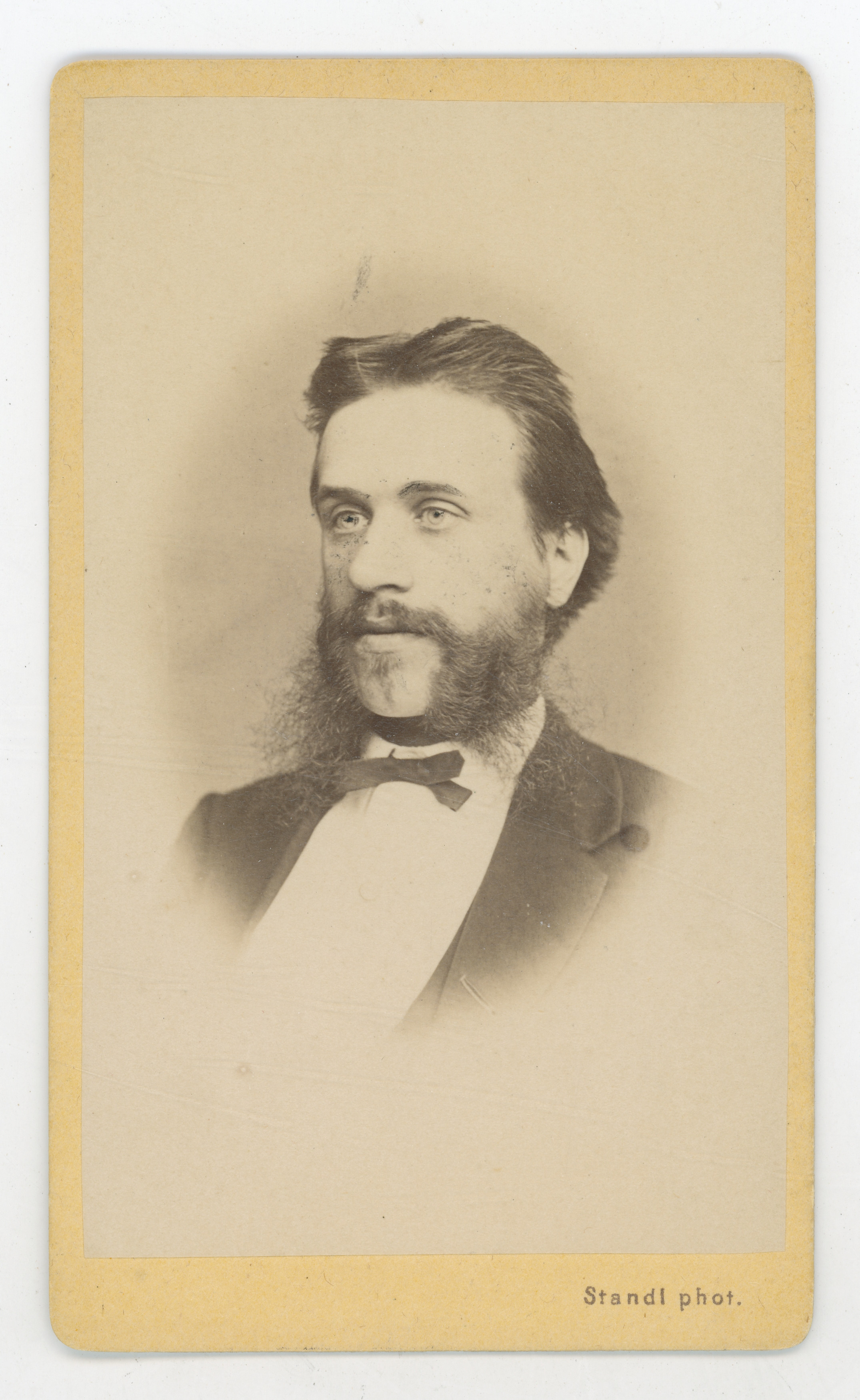 Ivan (27. 10. 1832.––30. 8. 1897.) Standl, Muškarac s bakenbartima