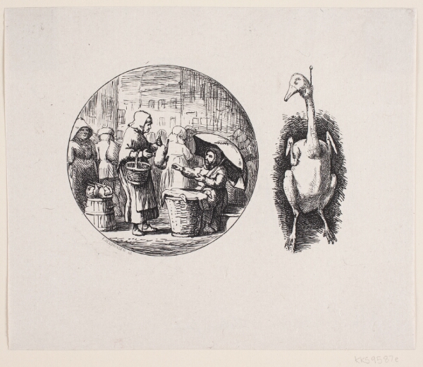 F. Hendriksen, Illustration til Johan Krohn, "Peters jul"