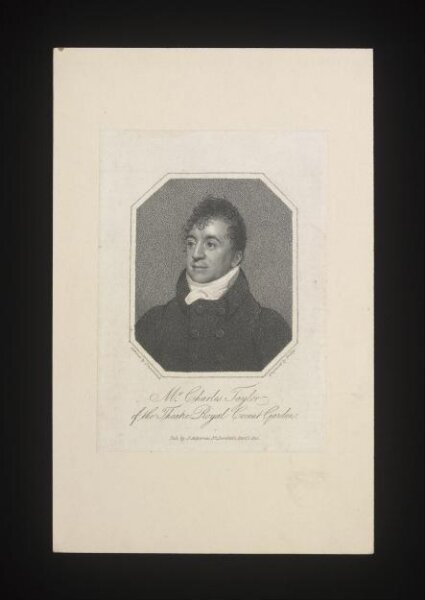 Samuel Drummond, Mr Charles Taylor/ of the Theatre Royal Covent Garden