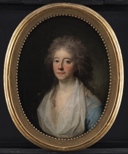 Jens Juel, Elisabeth (Lisa) de la Calmette, f. baronesse Iselin