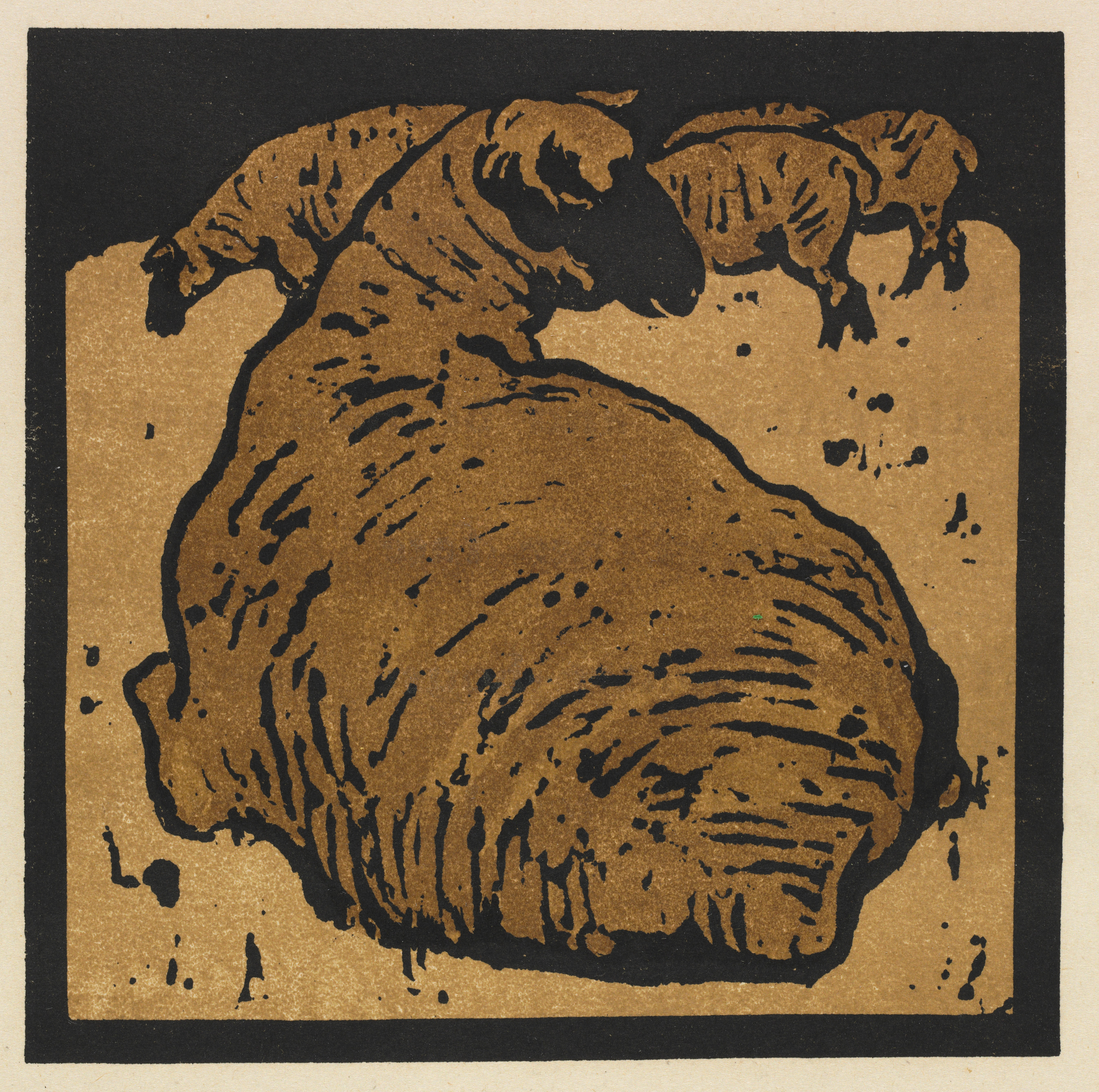 William Nicholson, The Square Book of Animals: The Simple Sheep
