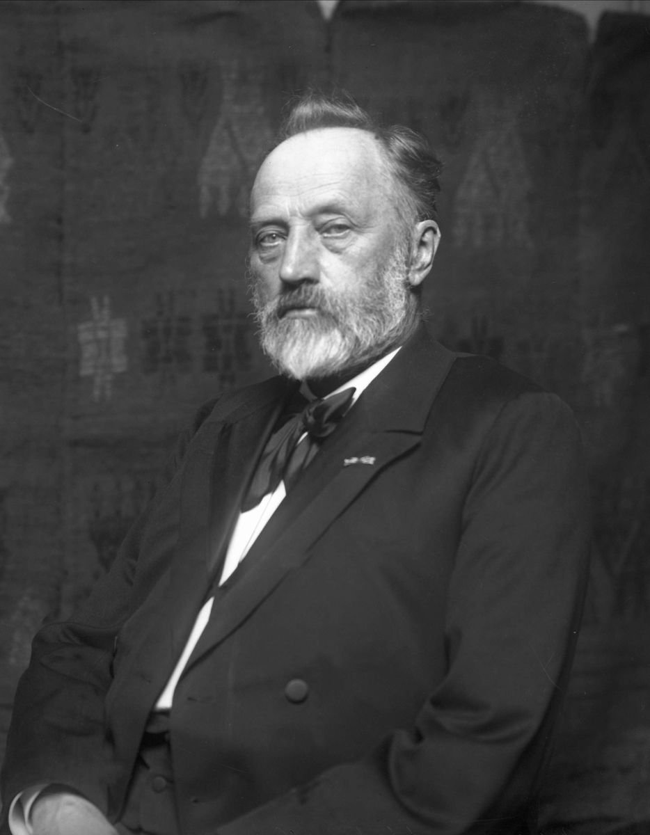 Gustav Borgen, Portrett, rektor Marius Nygaard (1838-1912).