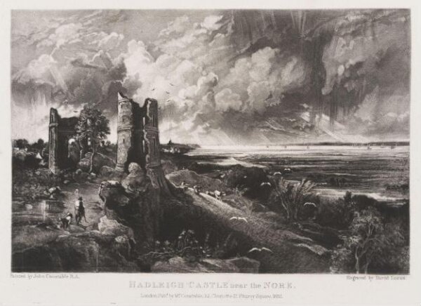Constable, John RA, HADLEIGH CASTLE near the NORE