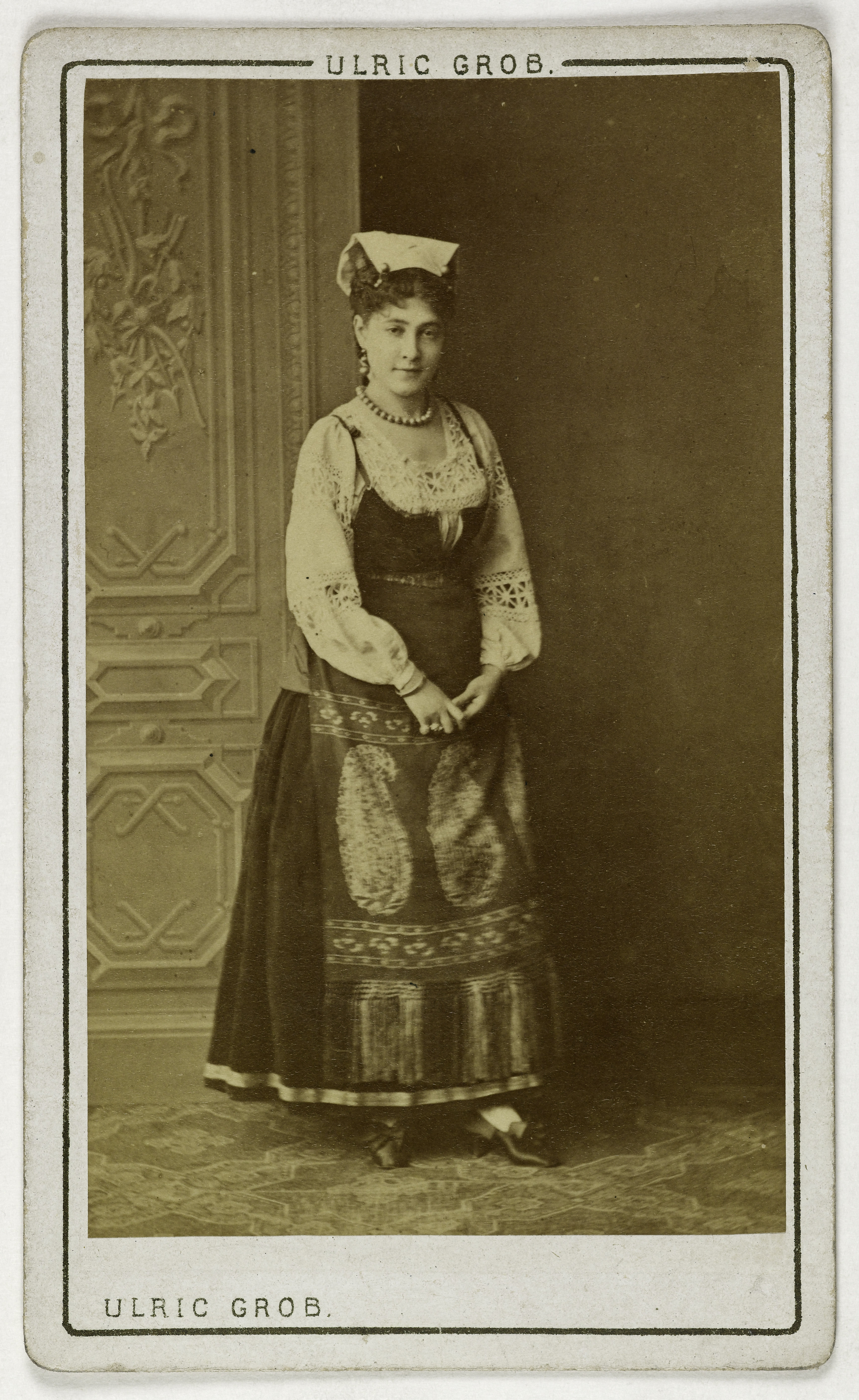 Ulric Grob, Portrait d'Héricourt, (actrice au Palais-Royal)