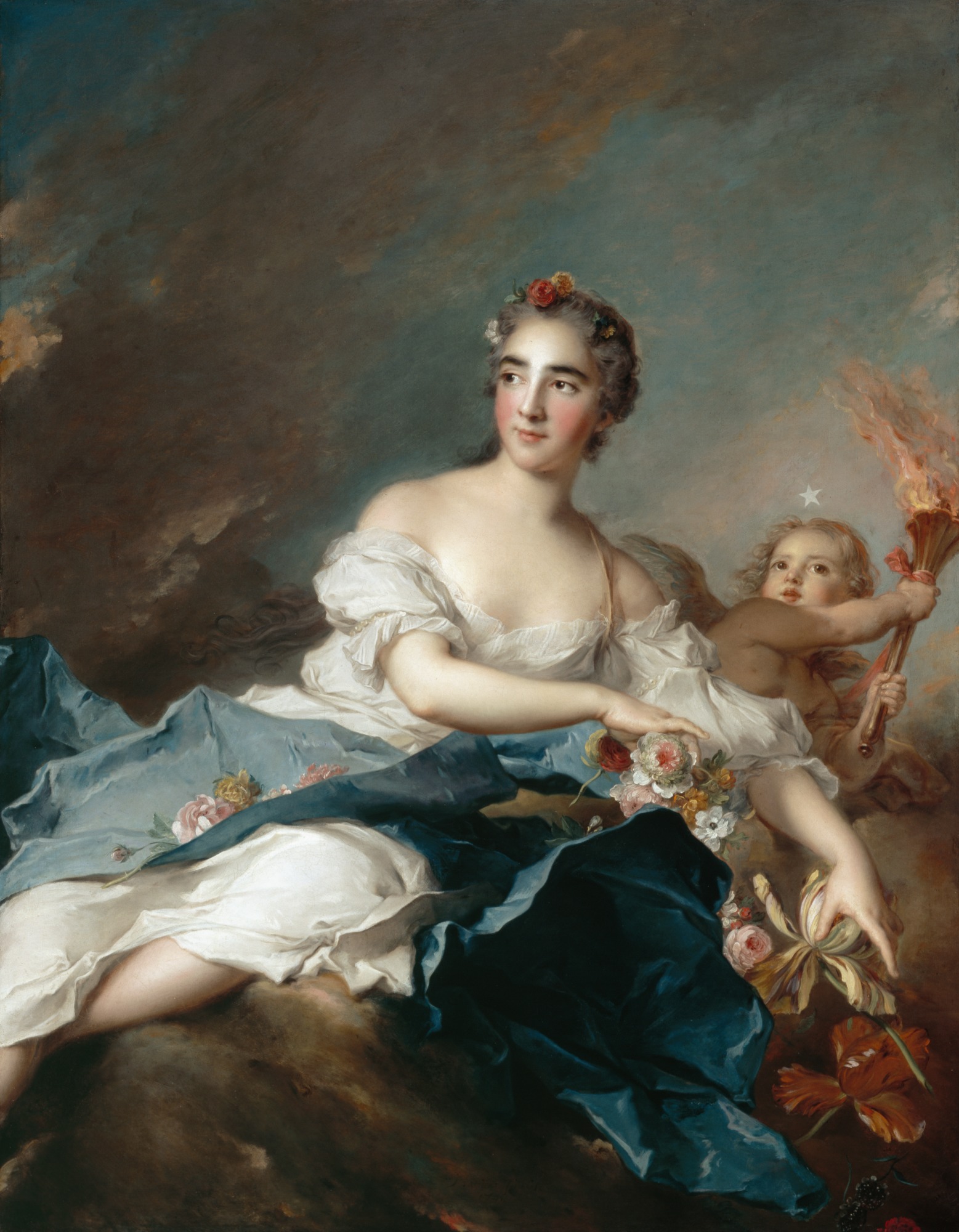 Jean-Marc Nattier, The Countess de Brac as Aurora