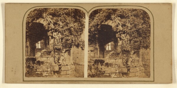 London Stereoscopic and Photographic Company, Ruined Arch, Kenilworth Castle.