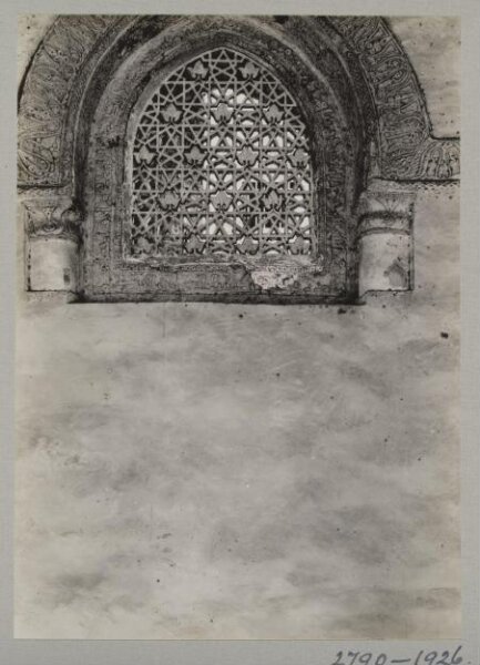 K.A.C. Creswell, Window grille in the mosque of Ahmad ibn Tulun, Cairo
