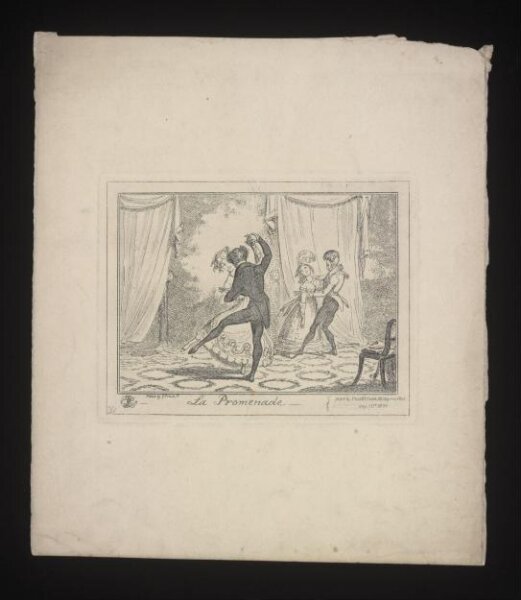 Cruikshank, George, 'La Promenade'