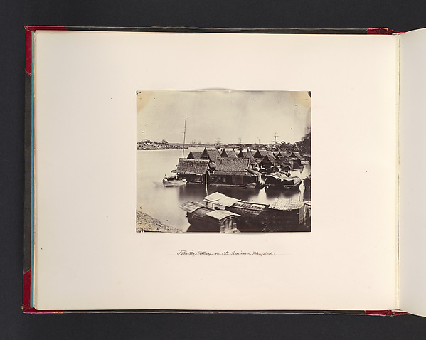 John Thomson, [Floating Houses, Hong Kong]