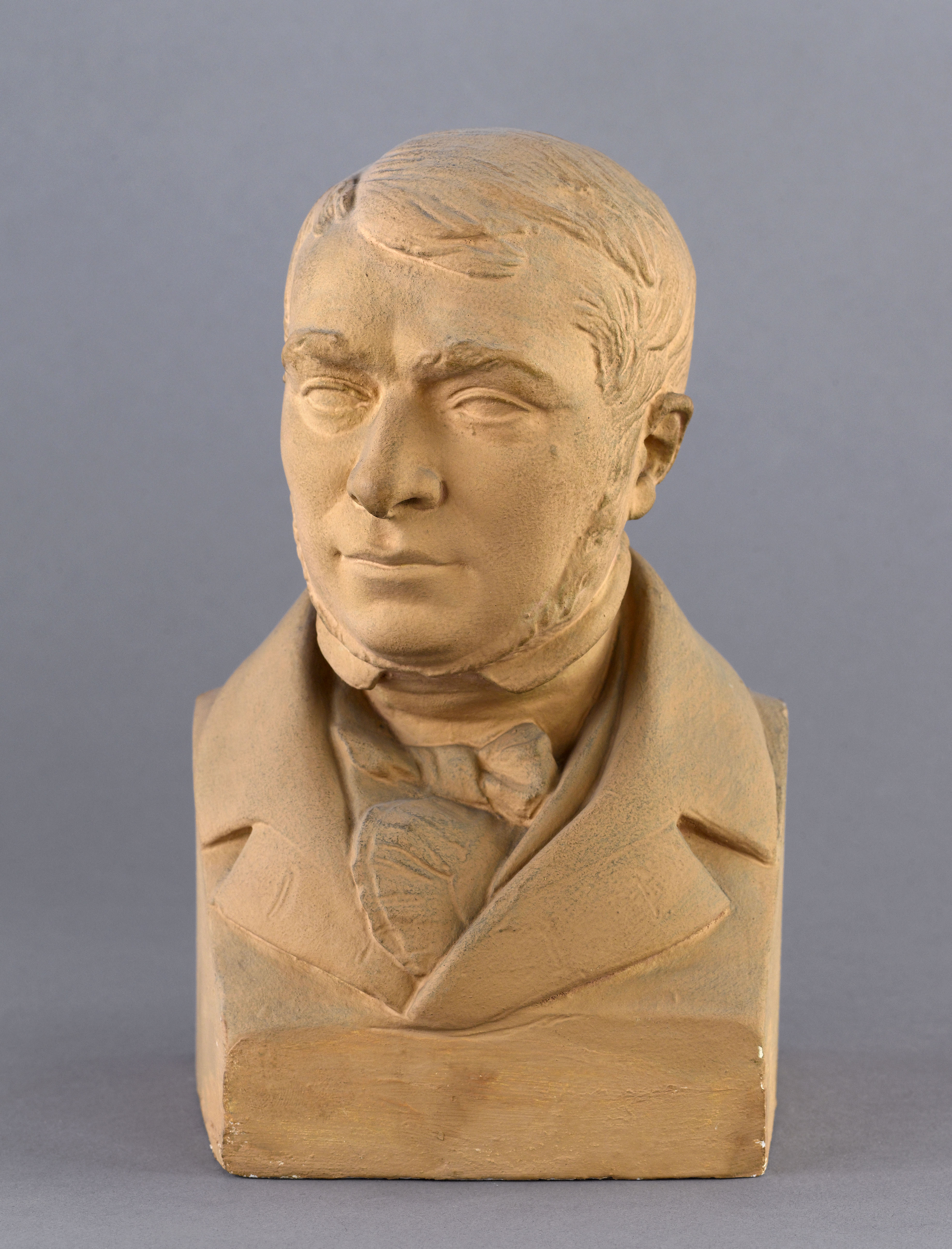 Jean Pierre Dantan, Portrait sérieux de l'ex-directeur du Palais Royal et directeur du Théâtre français, Charles-Gaspard Poirson, dit Delestre-Poirson (1790-1859)