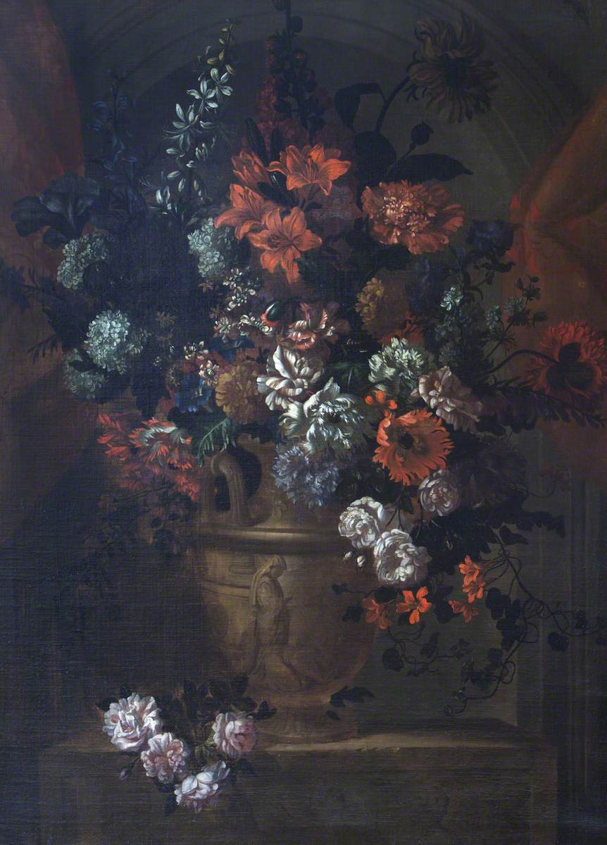 Jean-Baptiste Monnoyer, A Flowerpiece