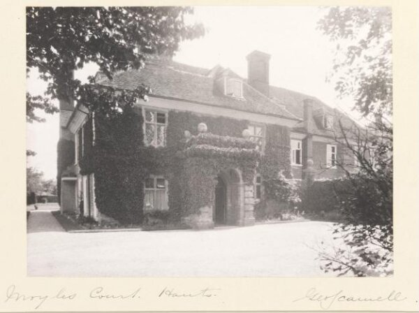 Scamell, George (Mr), National Photographic Record and Survey