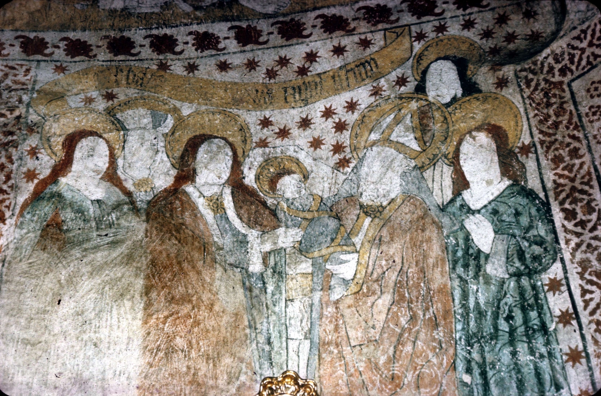 Okänd,, Lime painting in Edebo Church, Edebo parish, Uppland