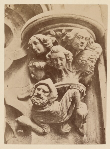 Unknown, [Detail of sculpture, Nidaros Cathedral]