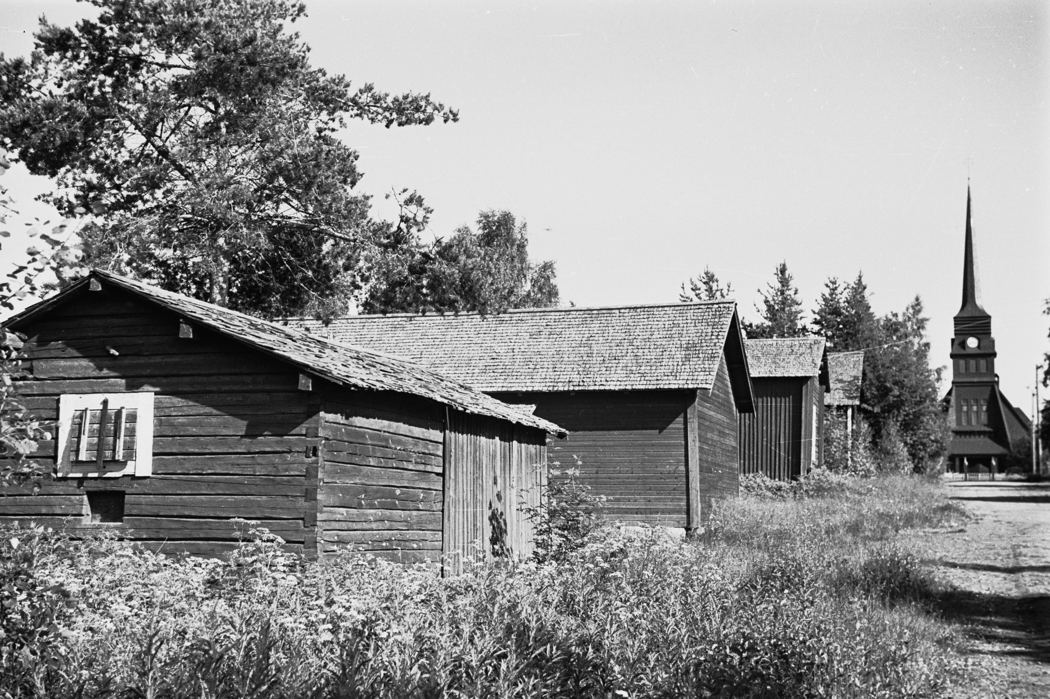 Bertil Berthelson, Norrfjärdens gamla kyrka