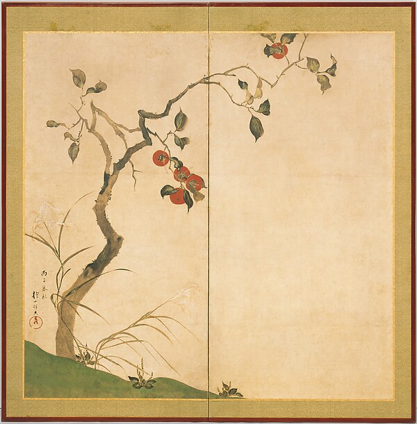 Sakai Hōitsu, Persimmon Tree