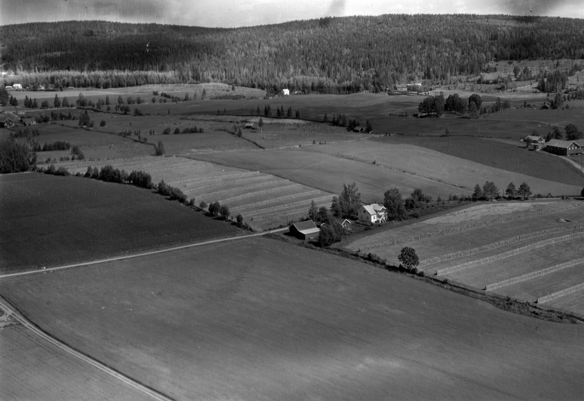 Widerøes Flyveselskap A/S, Flyfoto av Holset, Gaupen, Ringsaker.