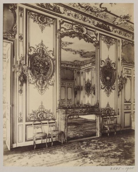 Atget, Jean-Eugène-Auguste, Interior, Austrian Embassy, Paris, France