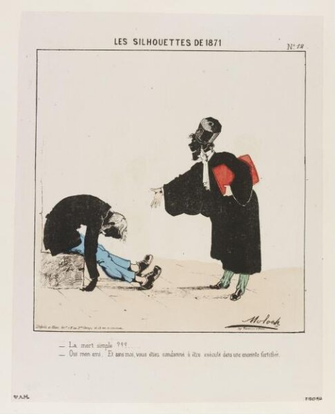 Colomb, B. (Moloch), Les Silhouettes De 1871