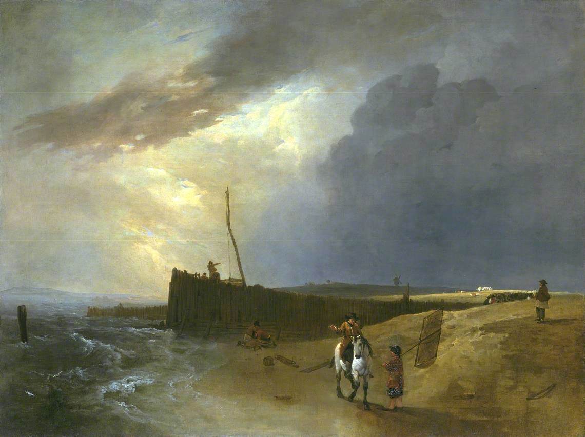 Augustus Wall Callcott, Littlehampton Pier