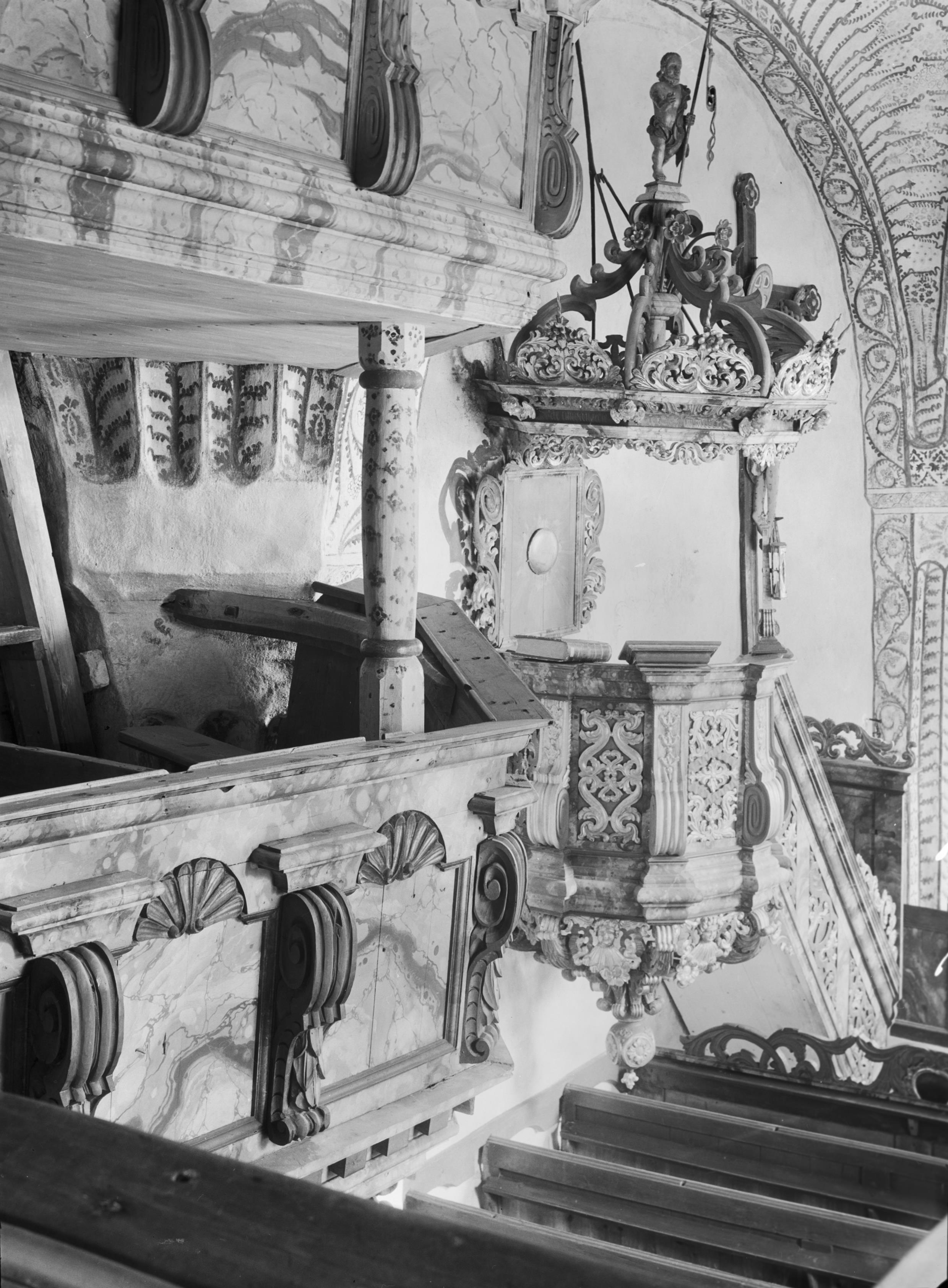 Iwar Anderson, Ytterlännäs gamla kyrka