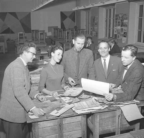 Arne Andersson, Enligt notering: "Uttagning av barnteckningar Nov 57".