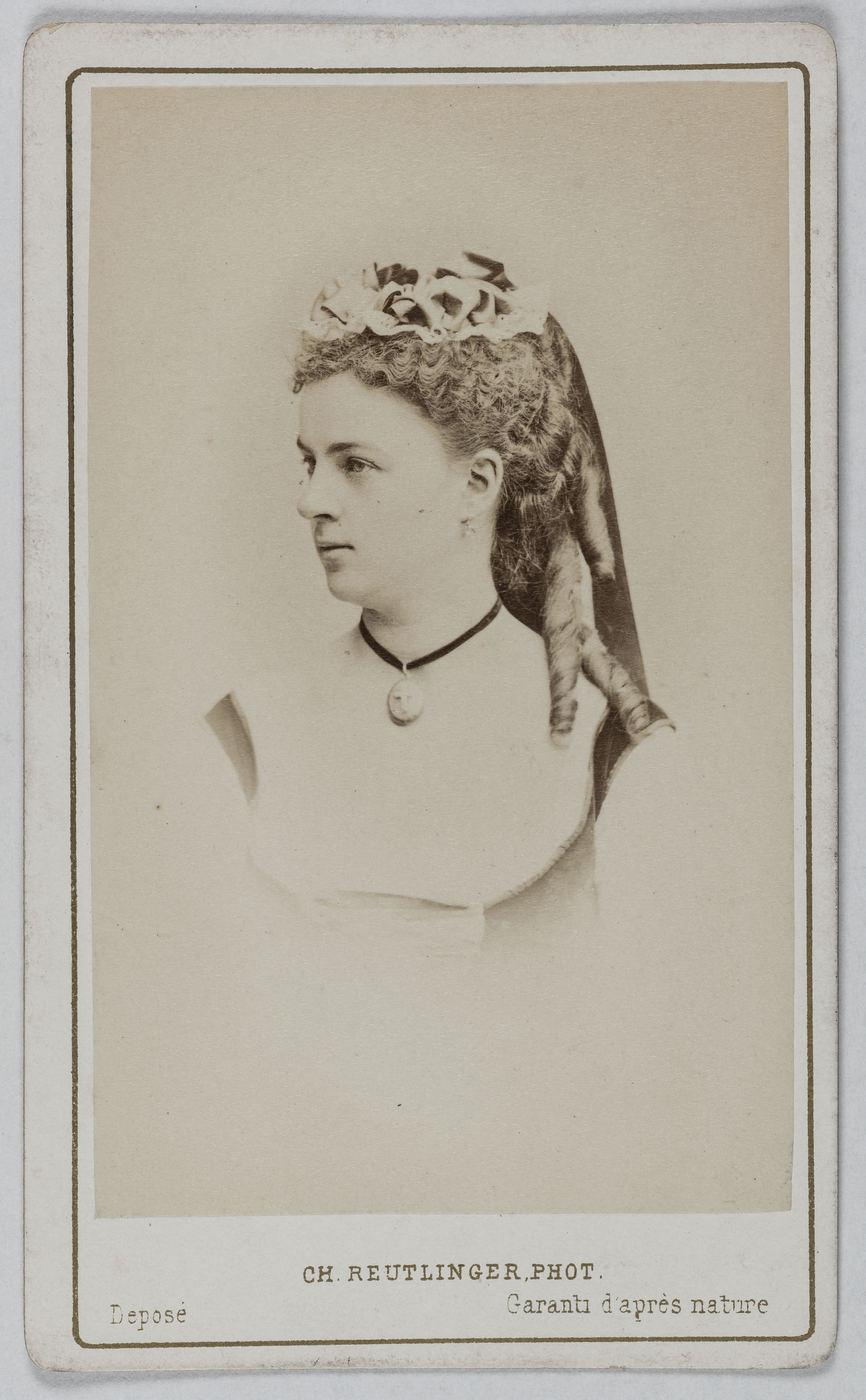 Charles Reutlinger, Portrait de Fassy, (actrice)