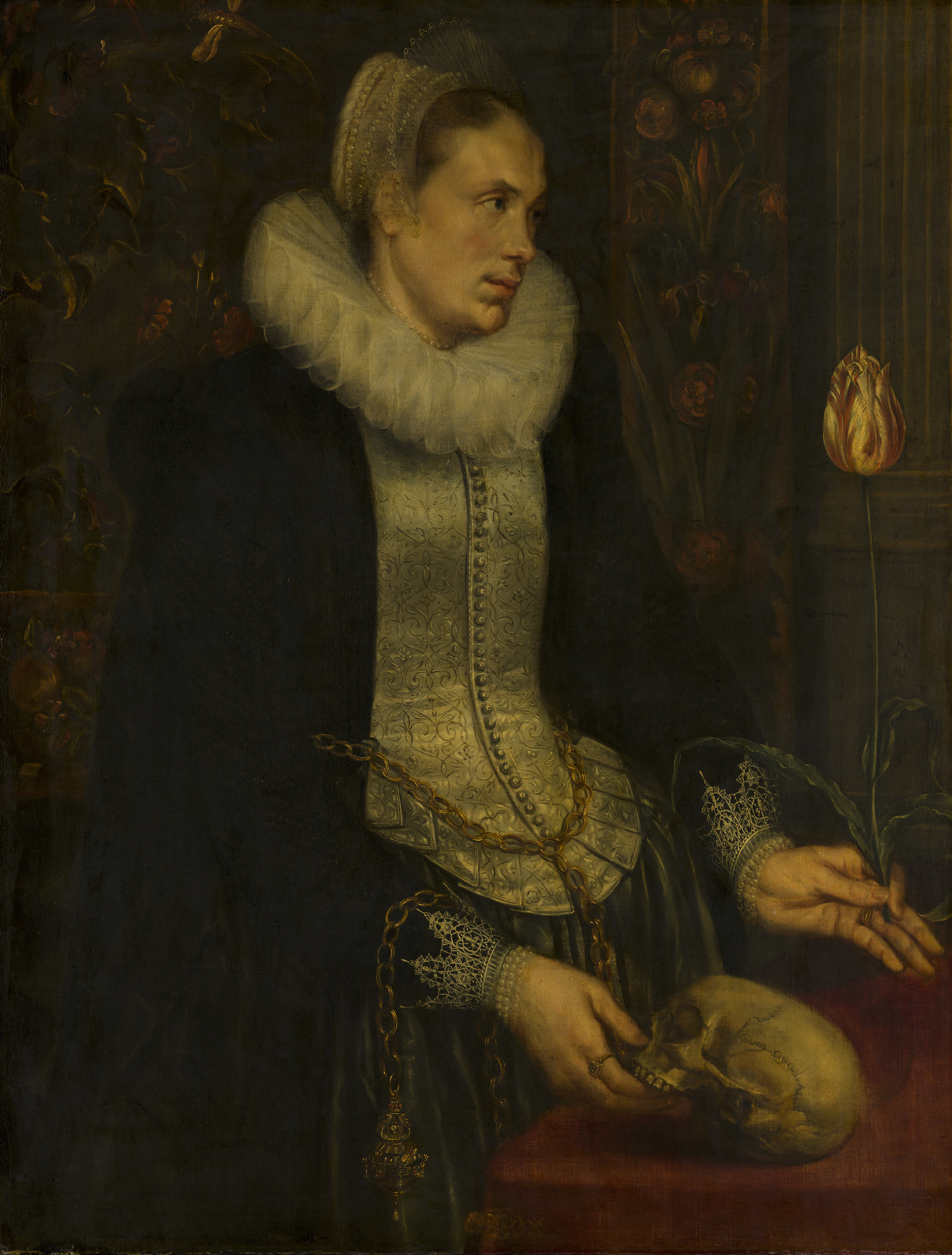 Anonymous (Southern Netherlands), Portret van een dame