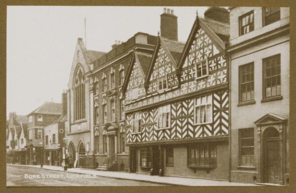 Unknown, Bore Street, Lichfield.