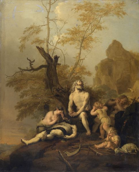 Bartholomeus Breenbergh, The Death of Abel