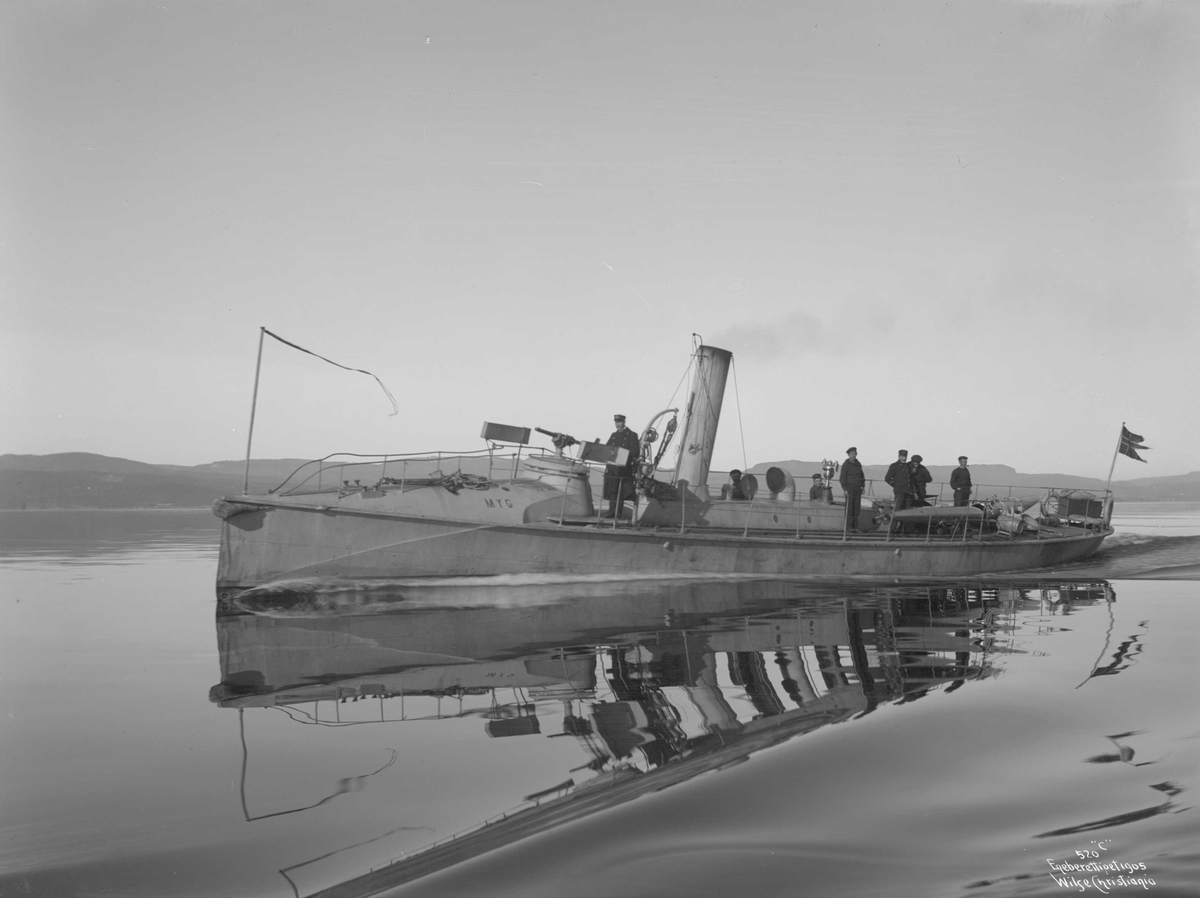 Anders Beer Wilse, 3de klasse torpedobåter 'Myg'