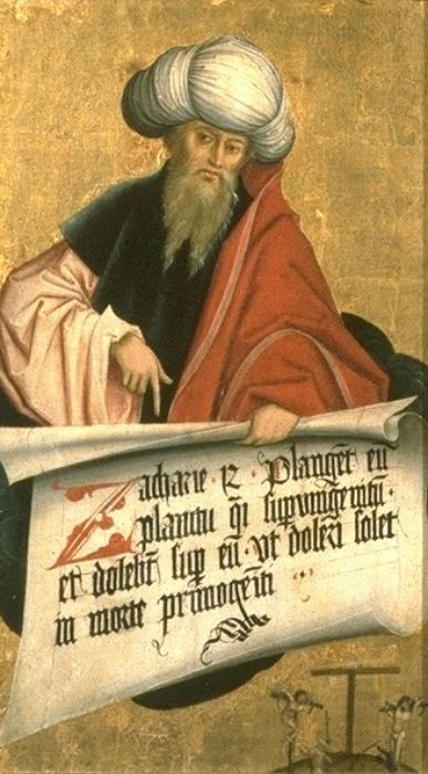 Bernhard Strigel, Propheten mit Schriftrolle