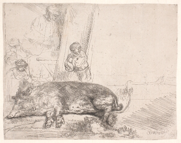 Rembrandt van Rijn, Svinet