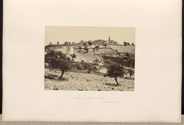 Francis Frith, Church of the Ascension, Mount of Olives